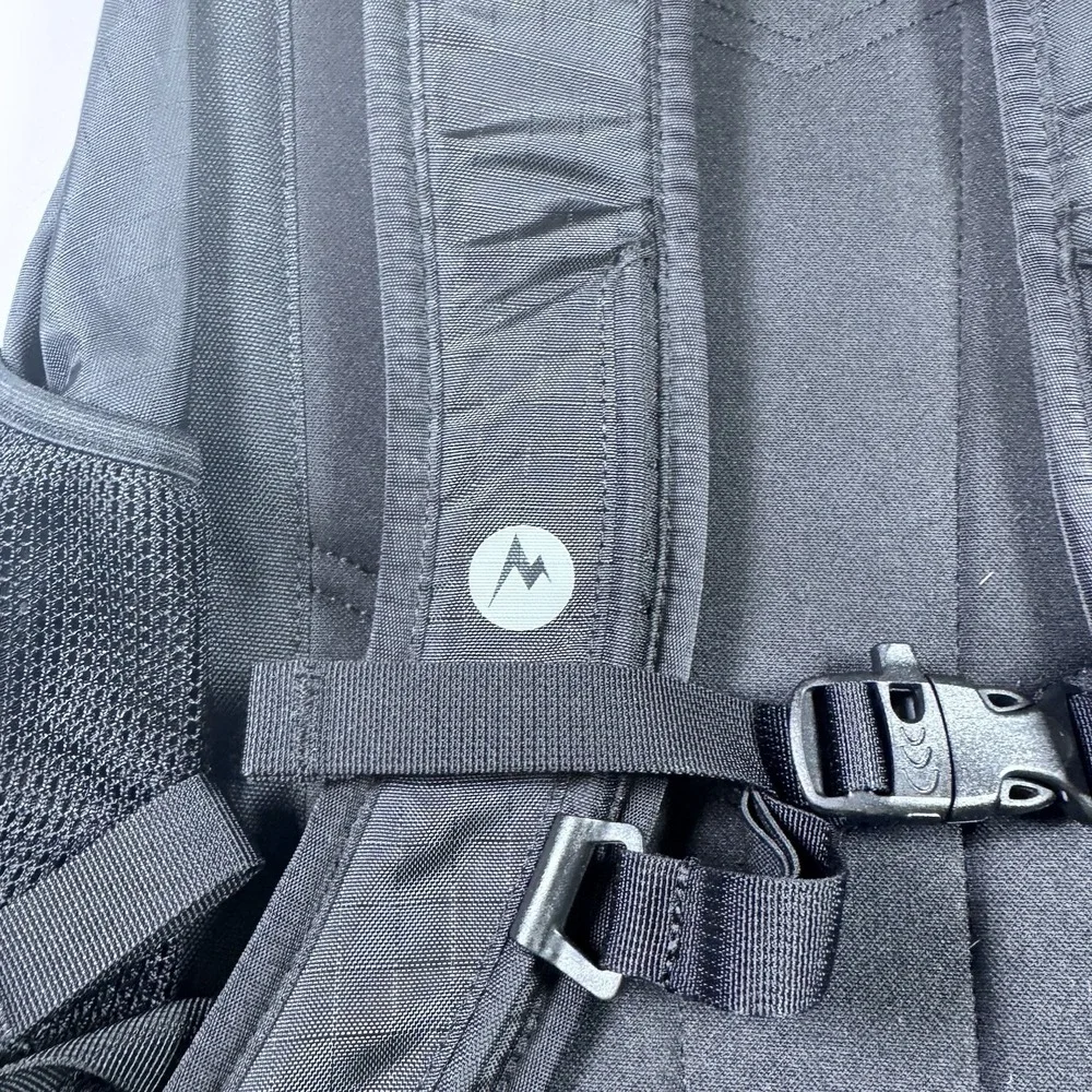Marmot Anza Backpack Black Ripstop Daypack Hiking Commuter Outdoor Utility